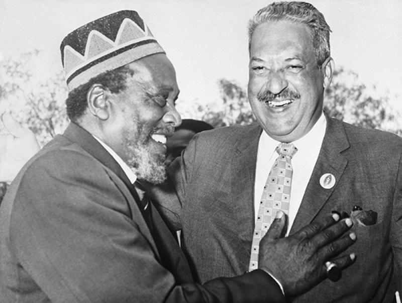 Thurgood Marshall Jomo Kenyatta