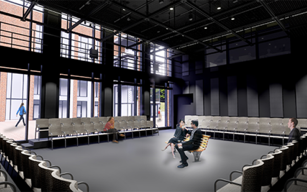 Theatre, Film and Media Arts Building Rendering