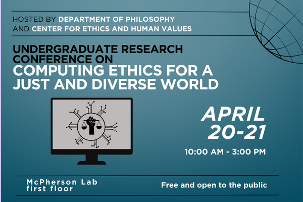 Computing Ethics event poster