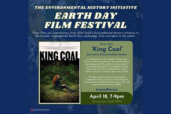 poster for King Coal event