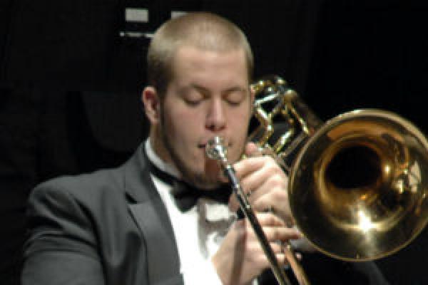 jazz trombone player