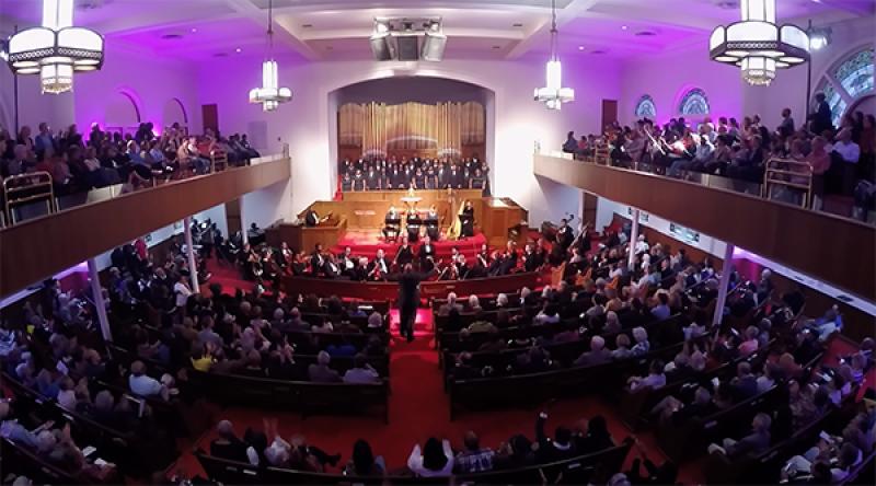 "Dream of Hope" concert in the 16th Street Baptist Church