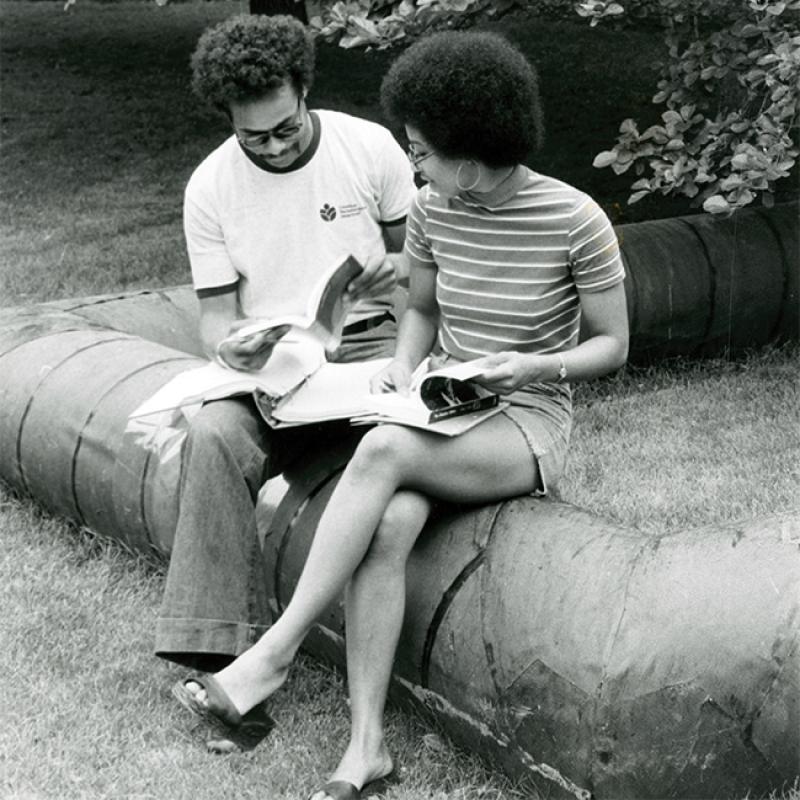 1974 AAAS at Ohio State. Photo courtesy of The Ohio State University Archives