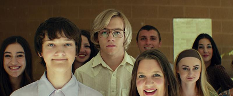 Cast of the 2017 movie "My Friend Dahmer." Image courtesy FilmRise 
