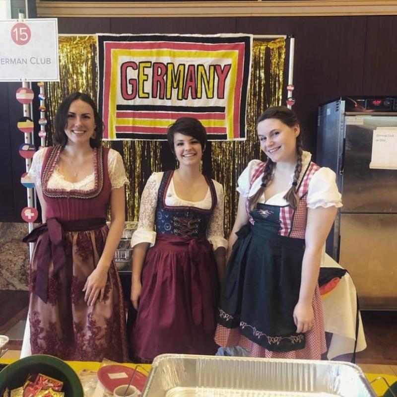 German Club at Taste of OSU