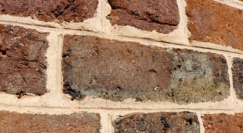 A brick with an enslaved child's fingerprint in it that forms the foundation of James Madison's Montpelier.