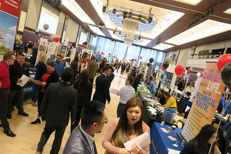 2019 Spring Career Fair - Floor level