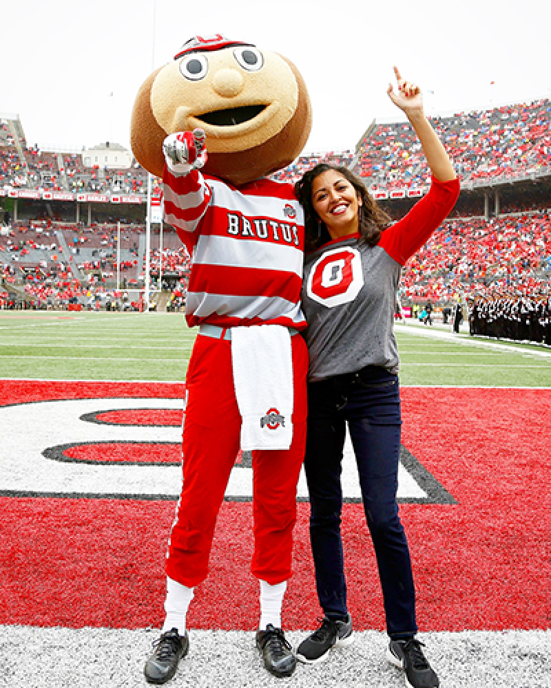 Aimee and Brutus in the Shoe
