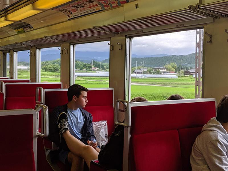 The Train Through Tochigi by Robert Dahlberg-Sears 
