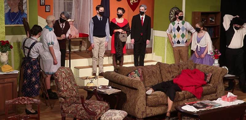 Thomas Worthington High School theater students perform "You Can't Take It with You."