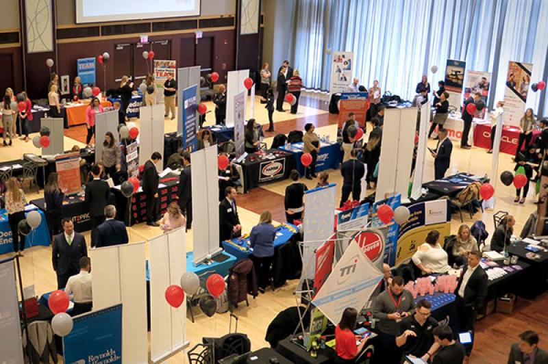 2019 Spring Career Fair - Overhead