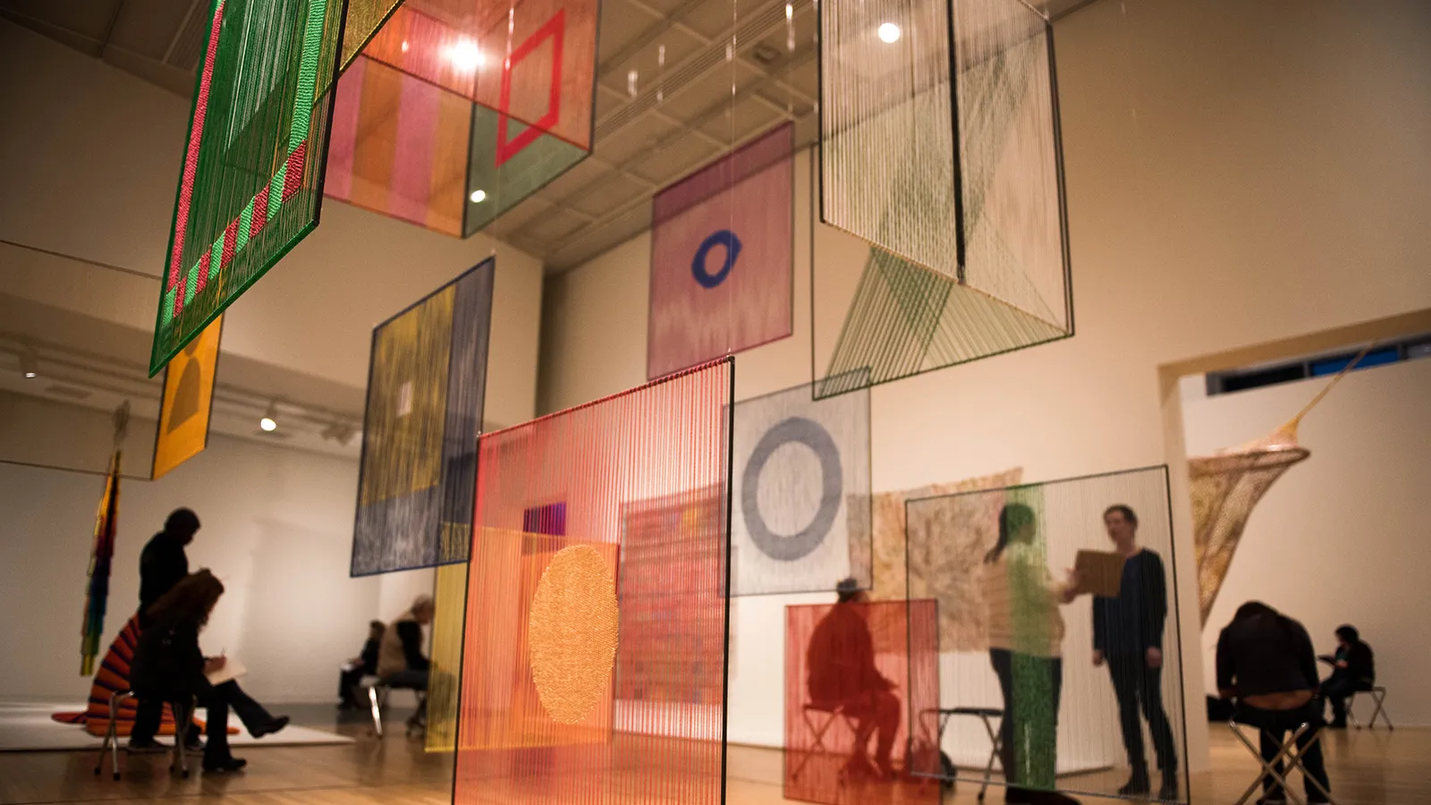 art pieces at Wexner Center for the Arts