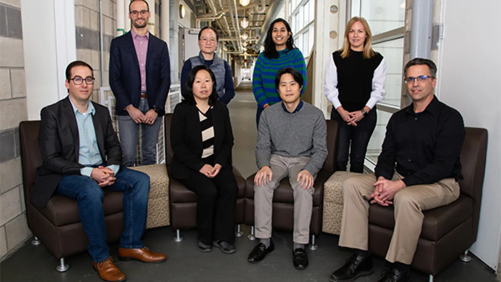 Photos of researchers for the EVs4ALL program