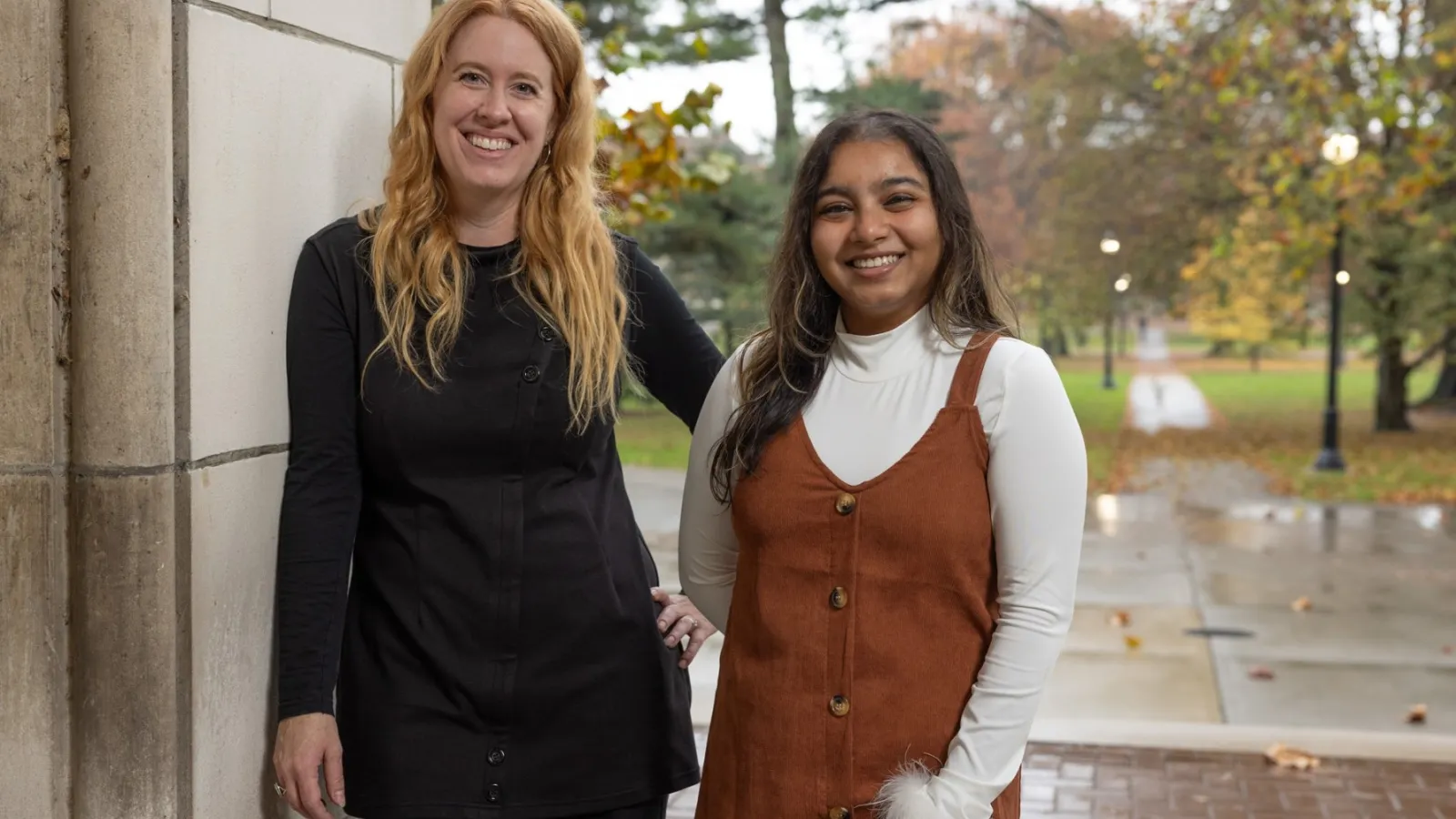 Melissa Foster and Farah Hasan