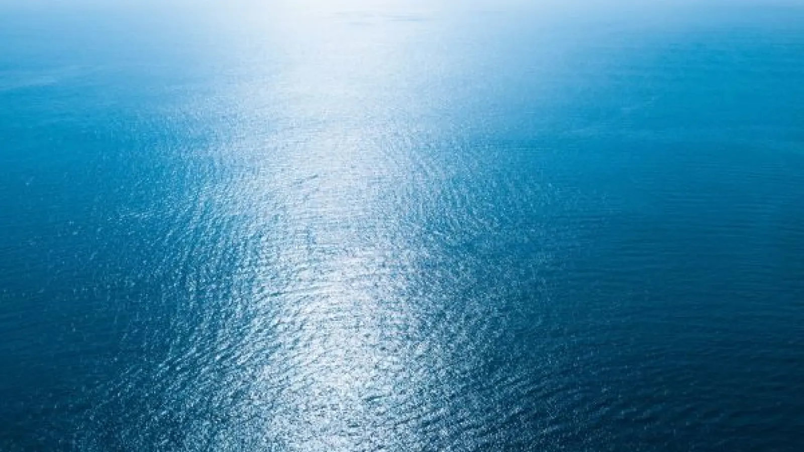 calm ocean surface