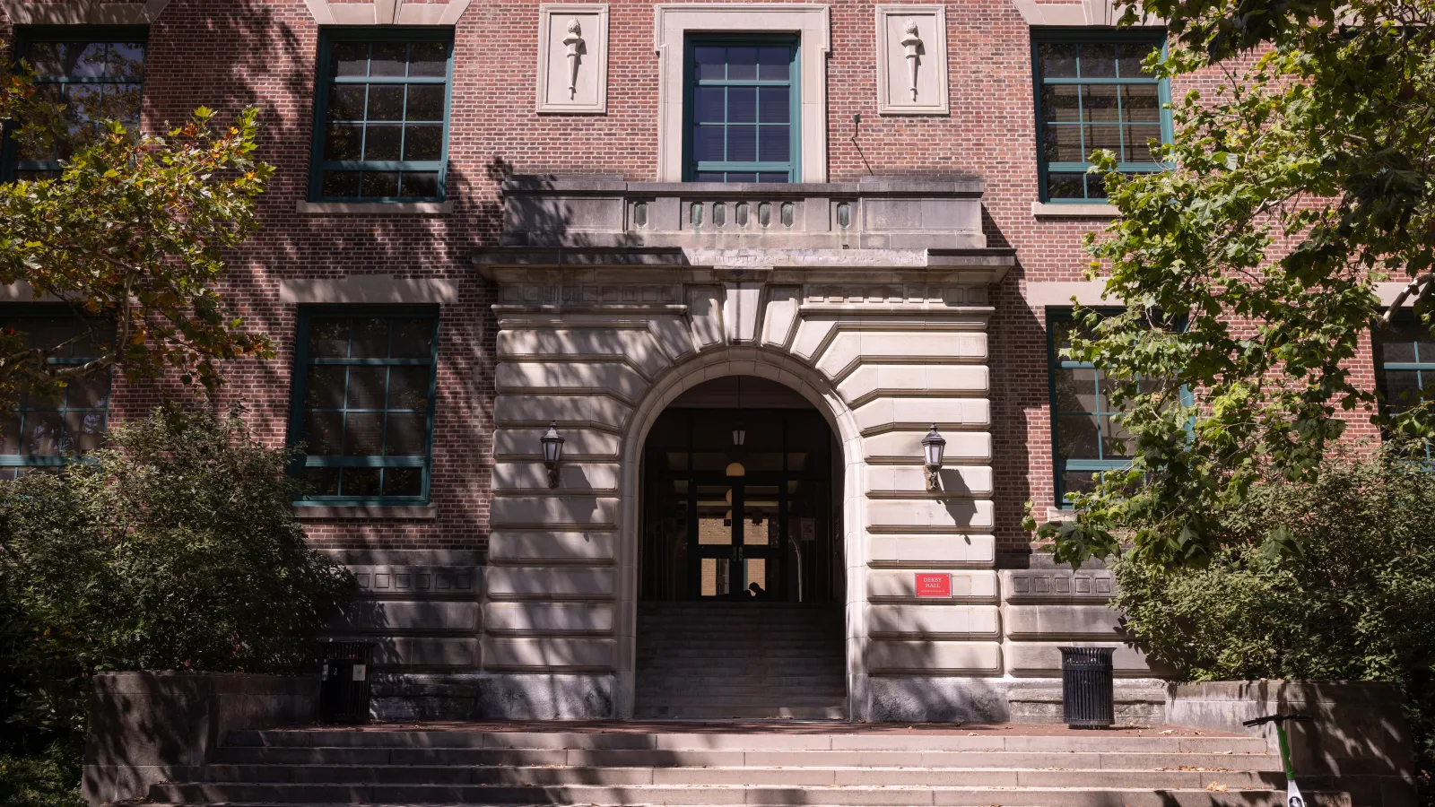 Outside of Derby Hall