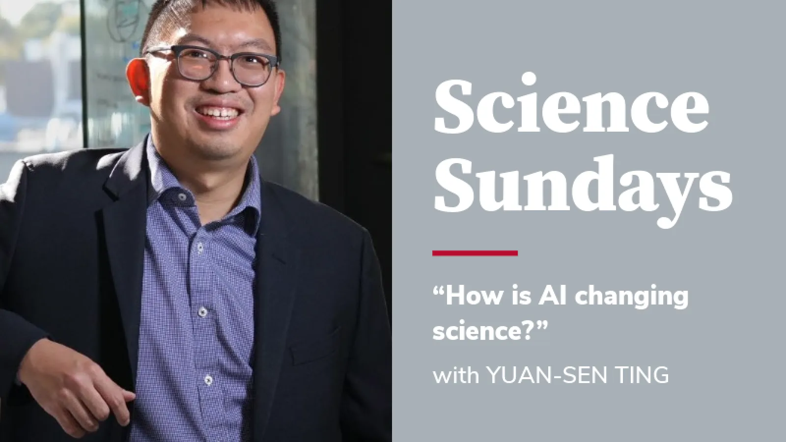 Science Sundays Yuan-Sen Ting
