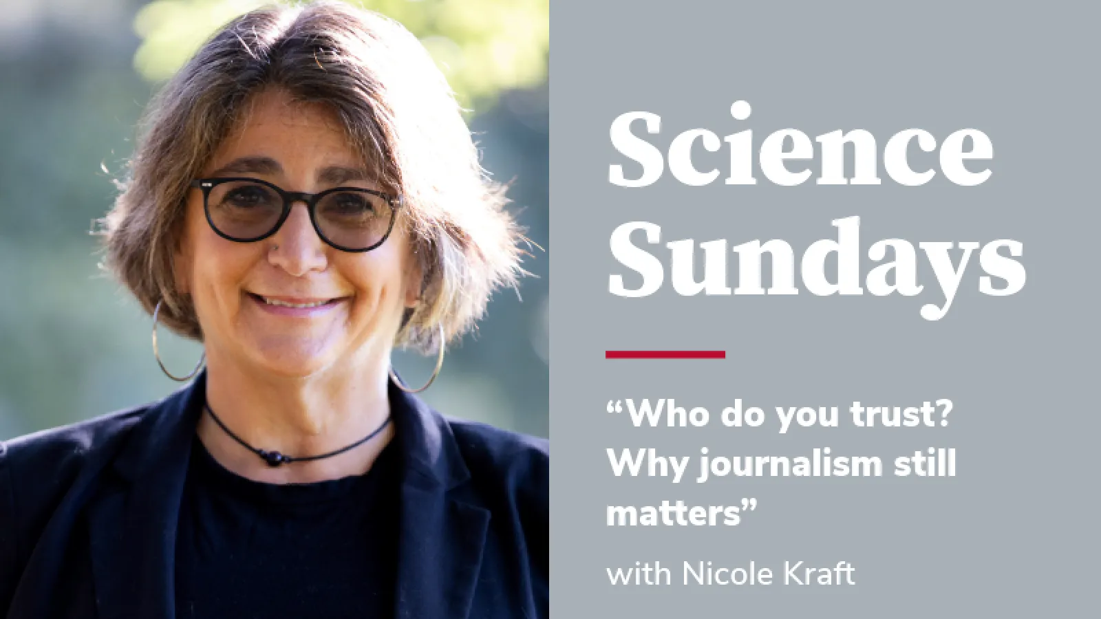 Science Sundays Nicole Kraft