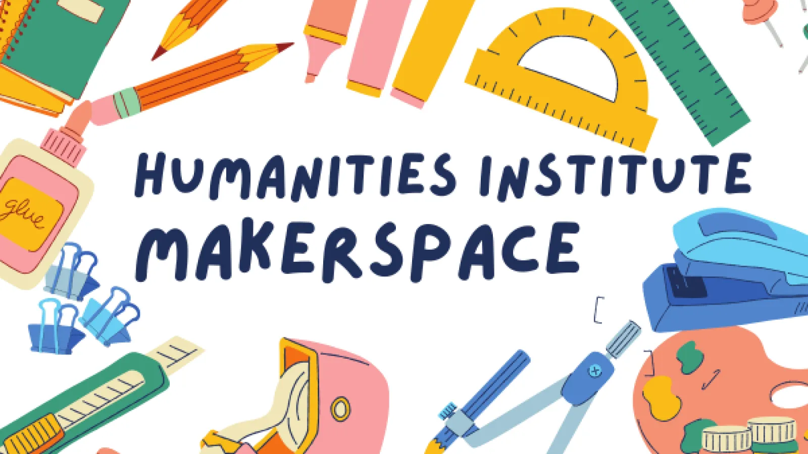 Flyer for Humanities Institute event