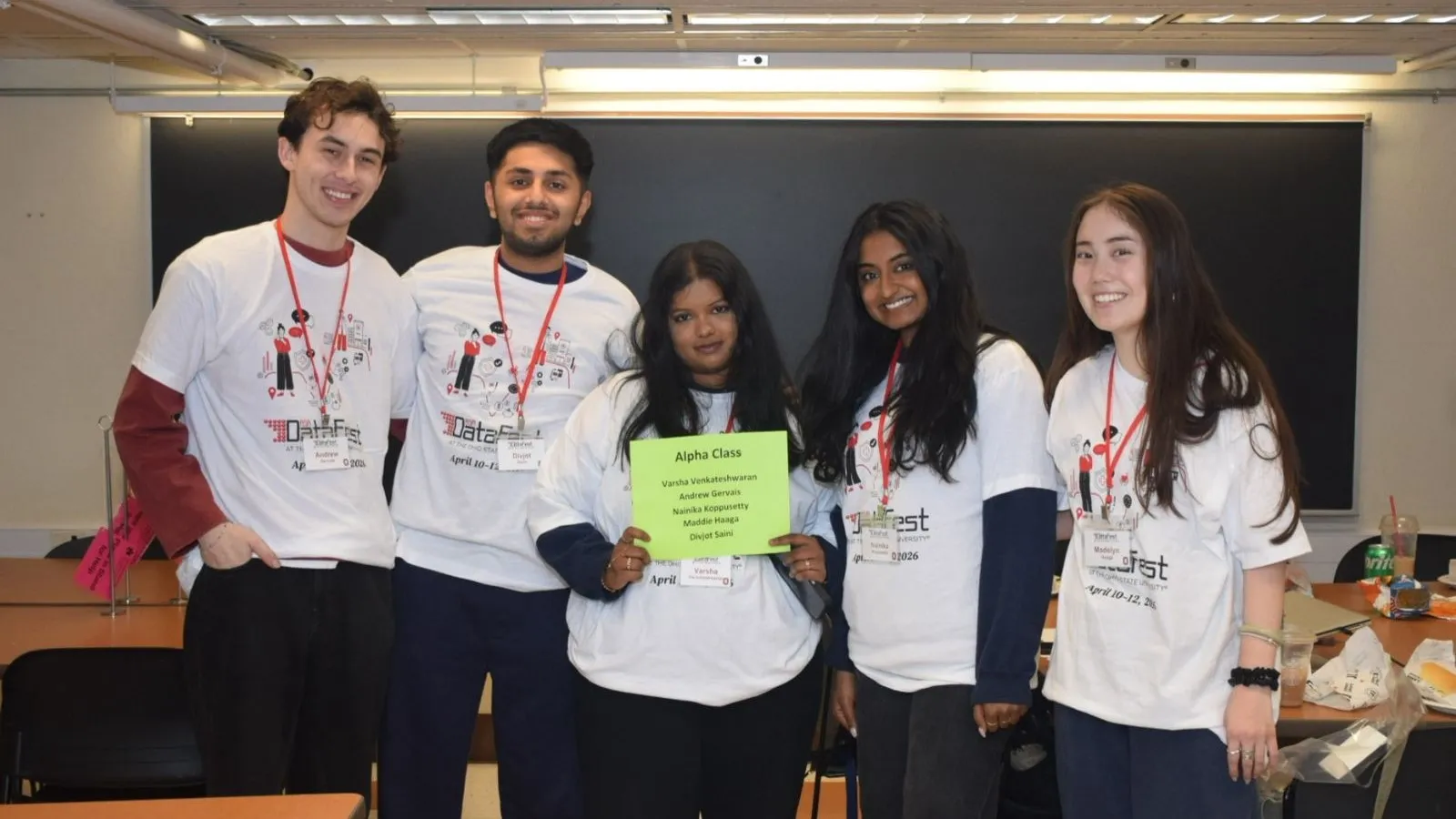 Student group at DataFest