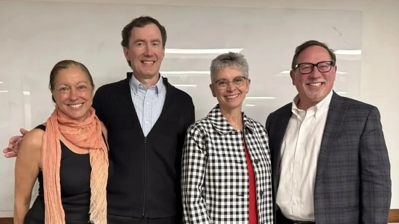 Hoffmann and college leadership