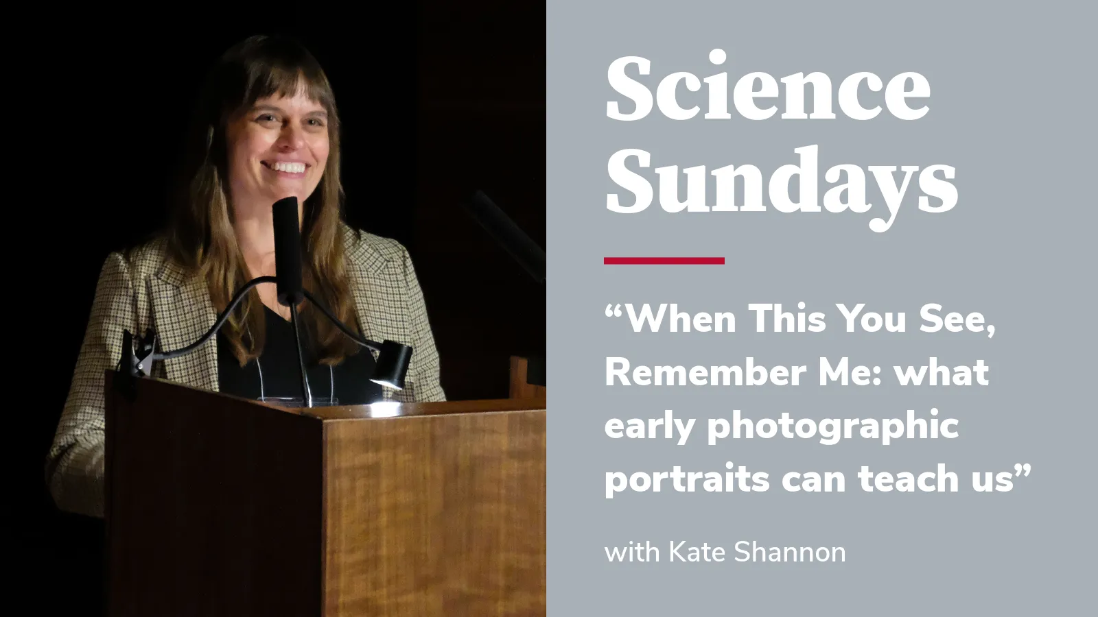 Science Sundays Kate Shannon