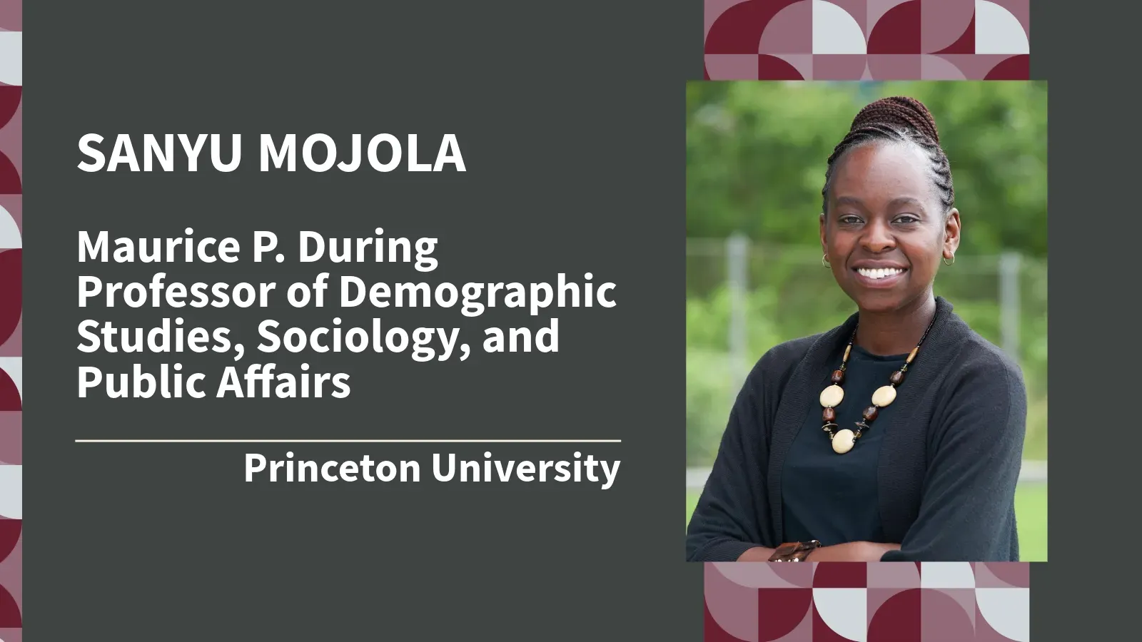 IPR Seminar Series - Dr. Sanyu Mojola