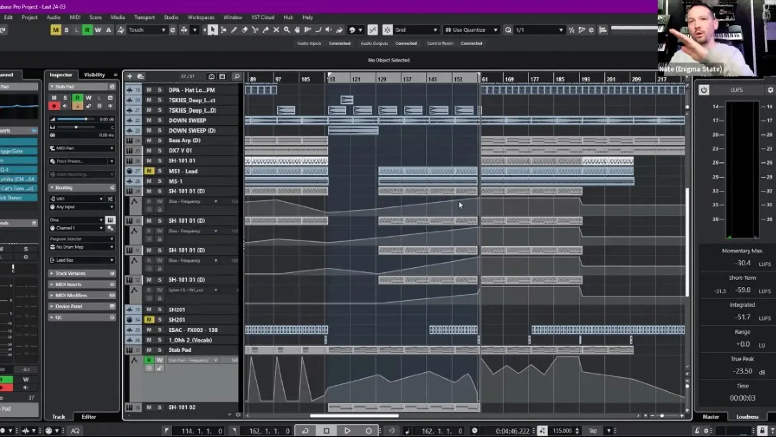 a sound mixing display