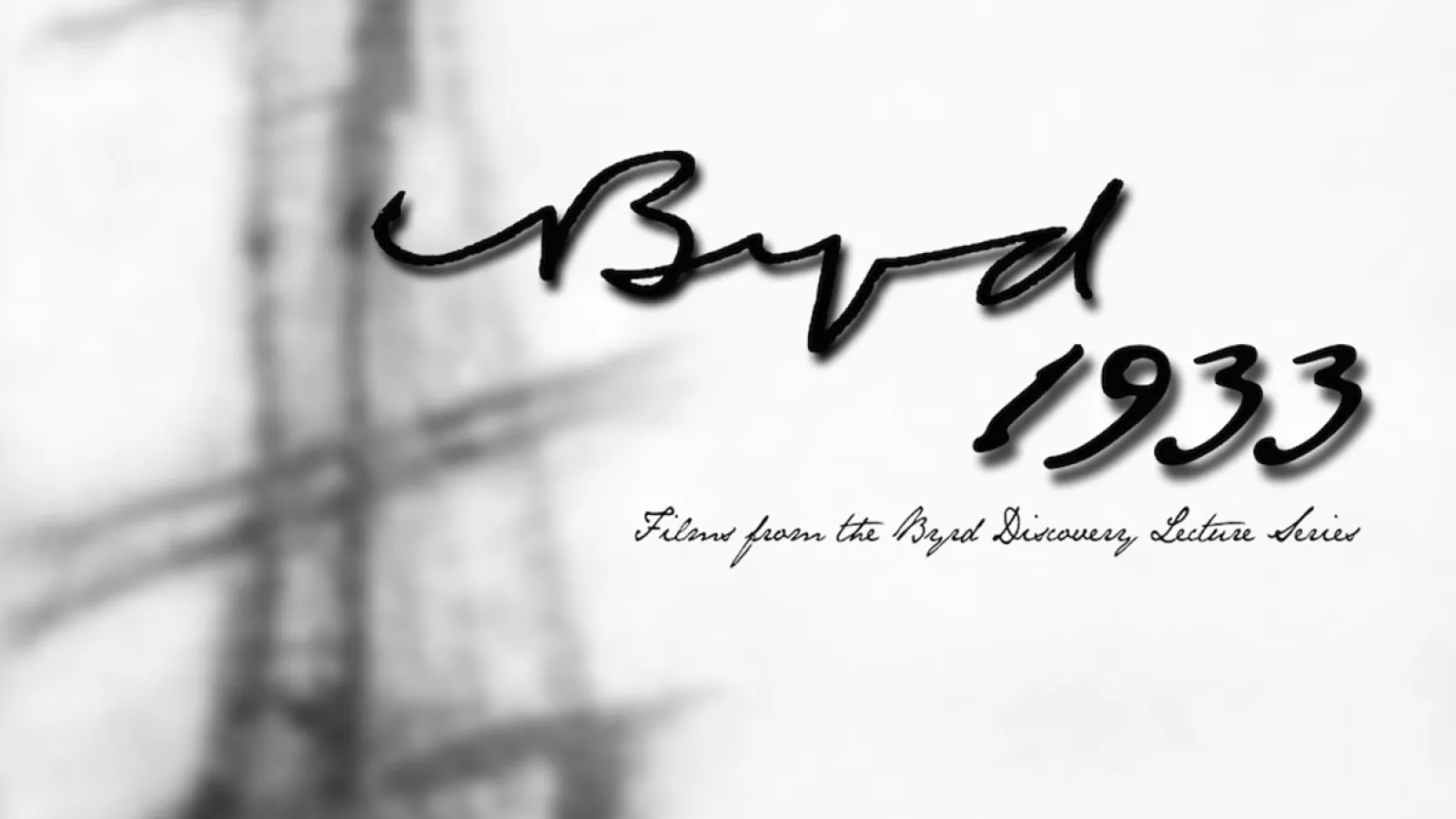 Byrd 1933 Film Image