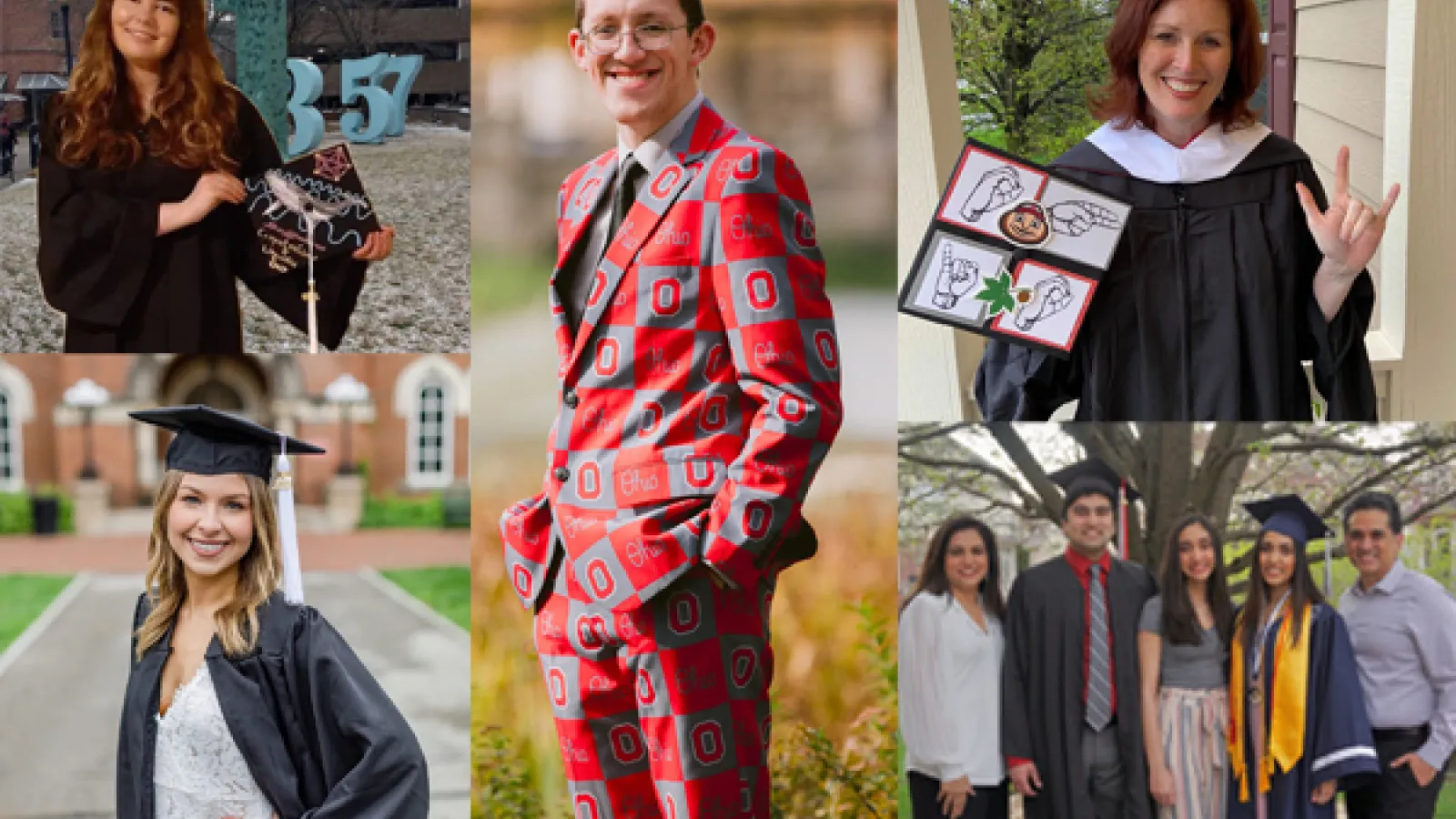 Photo collage of 2020 graduates