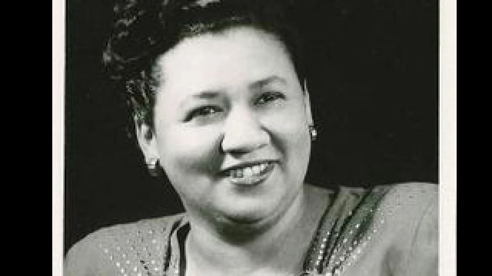 Helen Gray Edmonds on black background