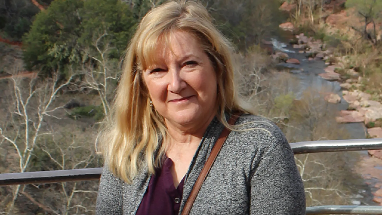 Laura Seeger in Sedona