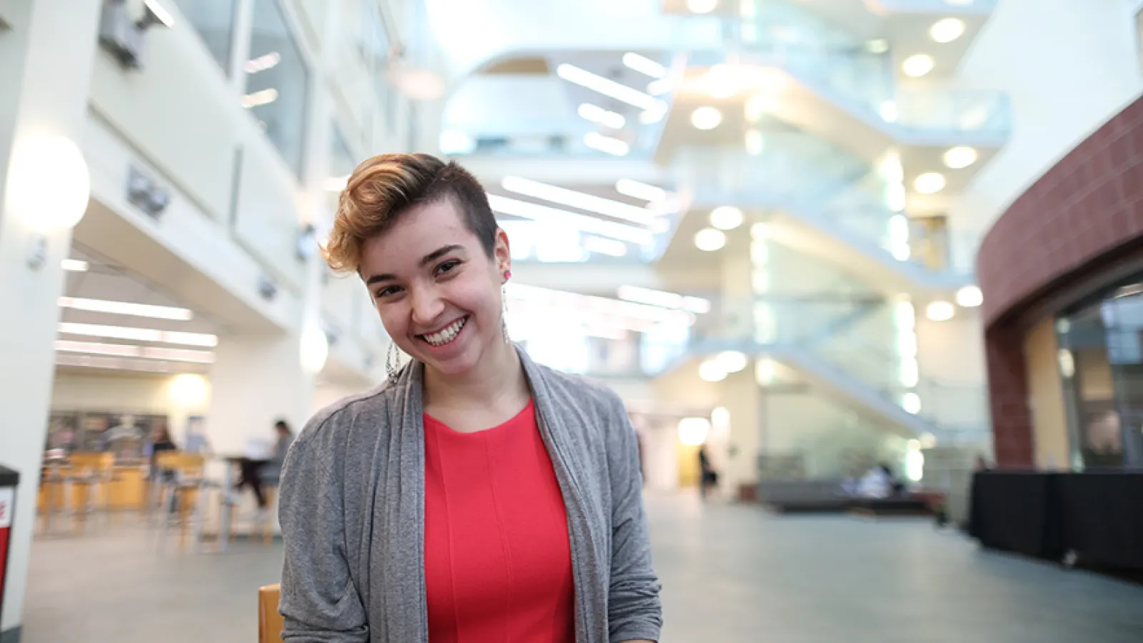 Anna Voelker, fourth-year in science communication and accessibility