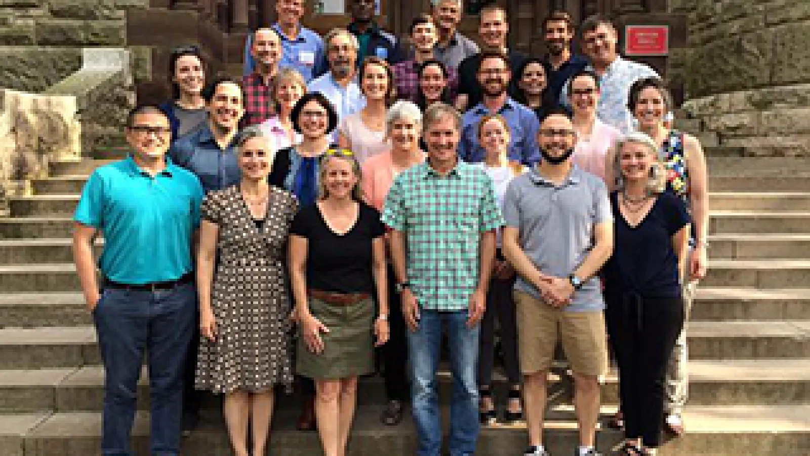 Coral scientists with the Coral Bleaching Research Coordination Network