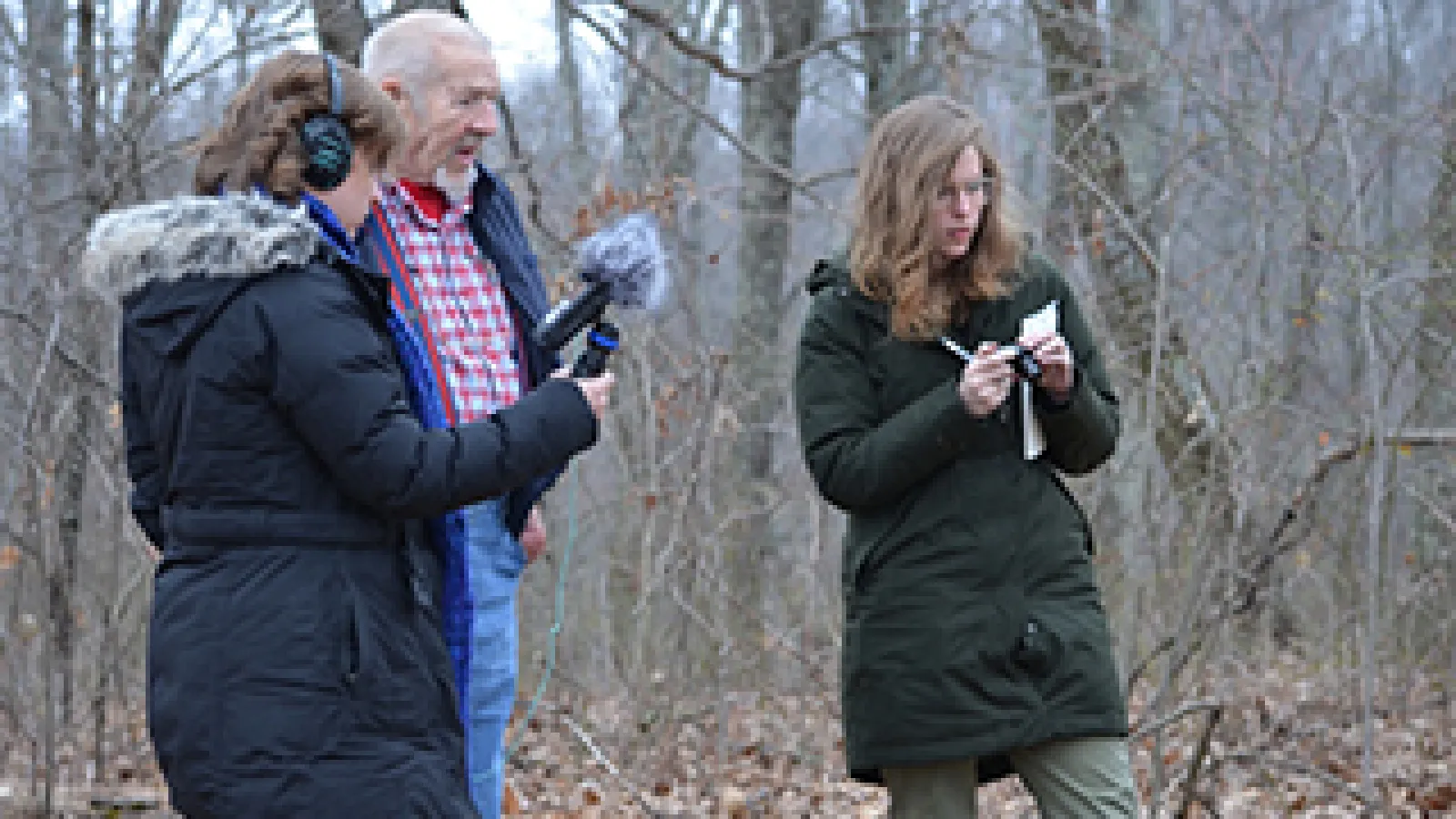 Students in action at the Center for Folklore Studies' Ohio Field School program.