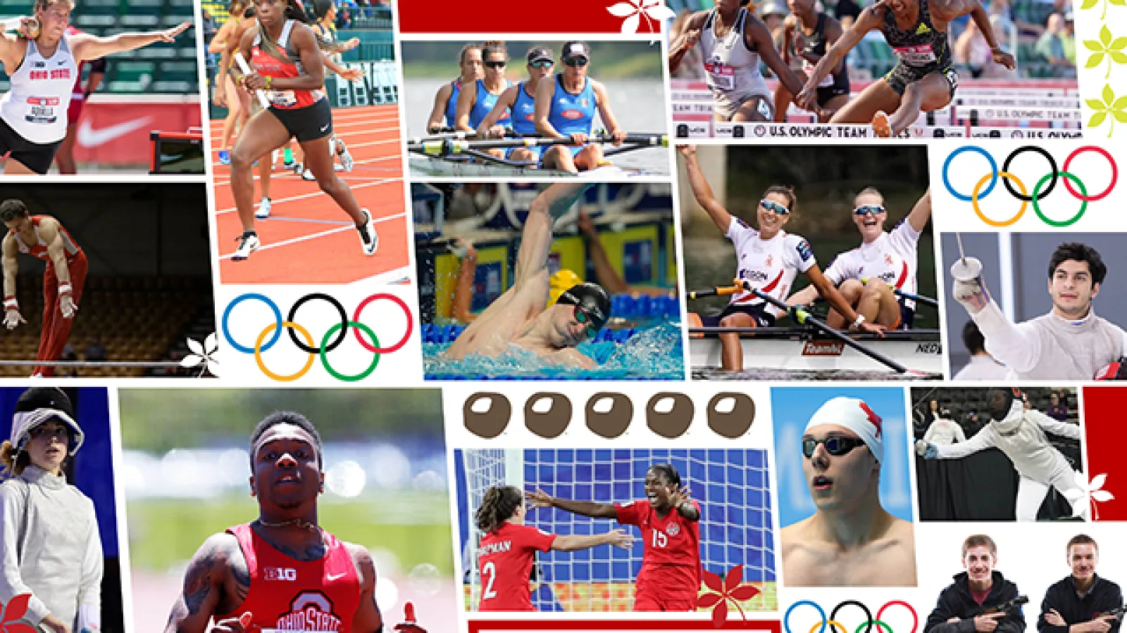 Photos of Arts and Sciences student-athletes