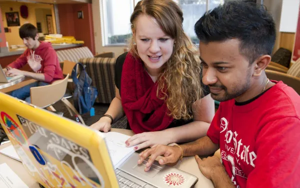 Students learning