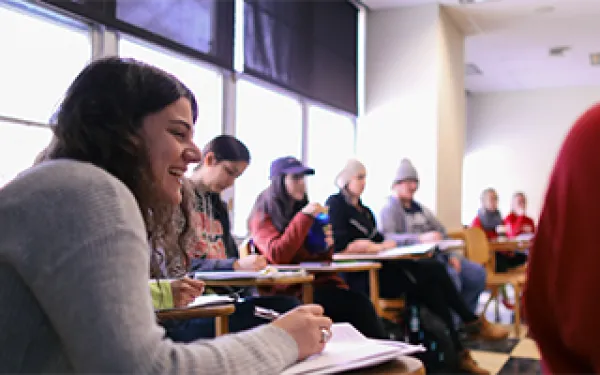 Students in classroom