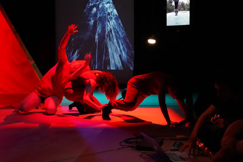 A performance of Climate Gathering.
