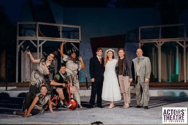 Beth Josephsen with the case of Eurydice