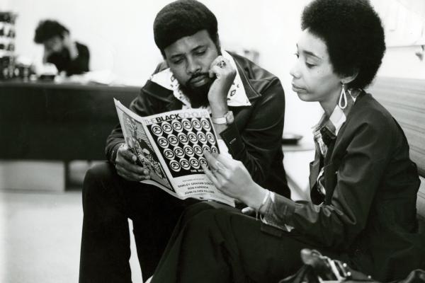 Students in African American and African Studies in the 1970s | Photo courtesy of The Ohio State University Archives 