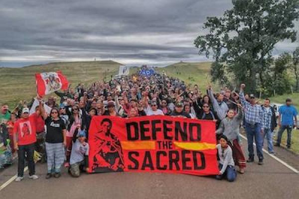 "Defend the Sacred" Rally