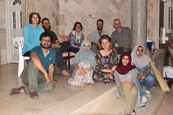 Annalee and the ASOM team in Oman