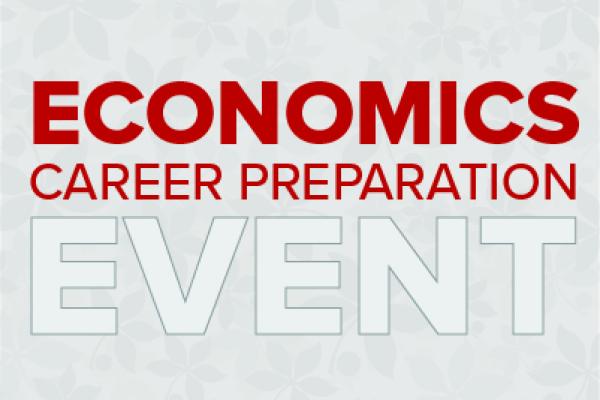 Department of Economics, Career Preparation Event