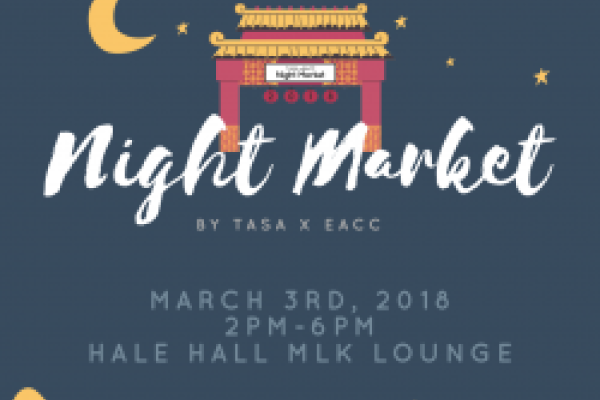Night Market event poster