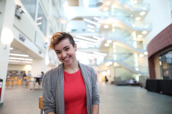 Anna Voelker, fourth-year in science communication and accessibility