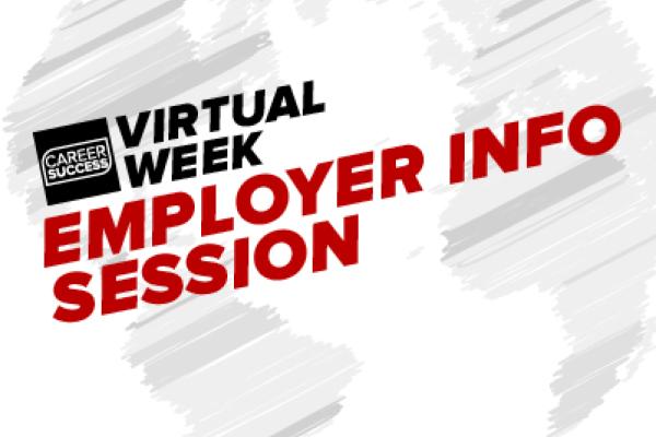 Virtual Week - Employer Info Session