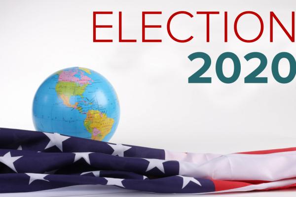 Photo illustration that says Election 2020