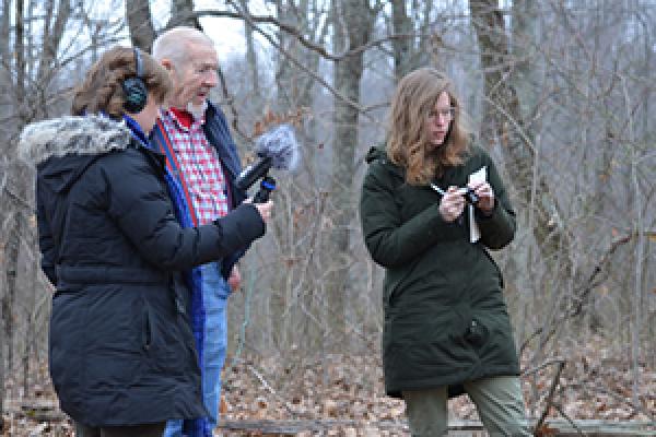 Students in action at the Center for Folklore Studies' Ohio Field School program.