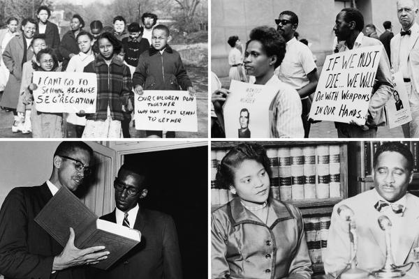 Four photos featured in Picturing Black History